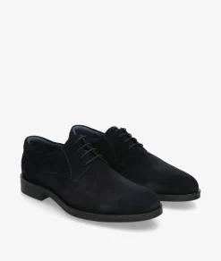 Zapatos de vestir pabloochoa.shoes 3000 en serraje azul