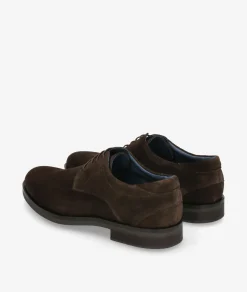 Zapatos de vestir pabloochoa.shoes 3000 en serraje marrón
