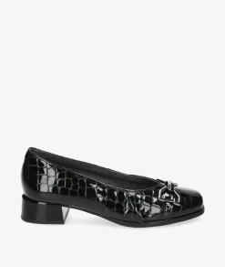 Zapatos de vestir Pitillos 10113 en charol negro