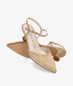 Zapatos de vestir Stephen Allen LAUR-312719-C7 en ante camel