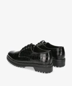 Zapatos inglés Kénnebec 684 en coco negro