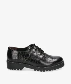 Zapatos inglés Kénnebec 684 en coco negro