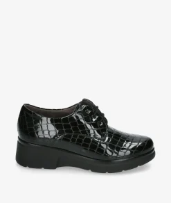 Zapatos inglés Pitillos 10751 en coco negro