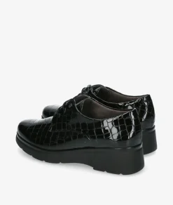 Zapatos inglés Pitillos 10751 en coco negro