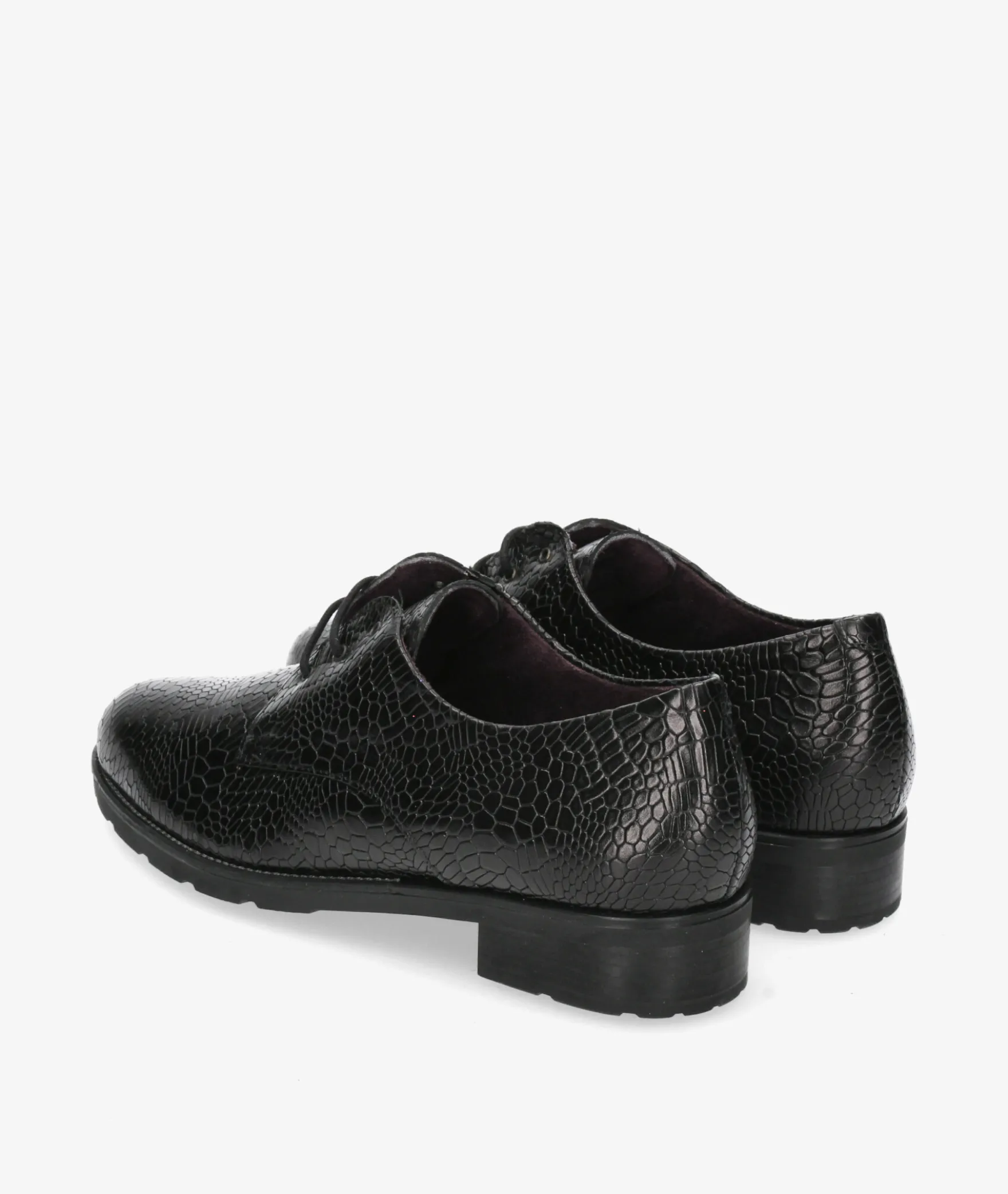 Zapatos inglés Pitillos 10184 en negro