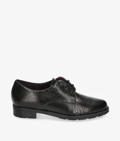 Zapatos inglés Pitillos 10184 en negro