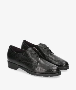 Zapatos inglés Pitillos 10184 en negro