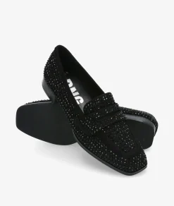 Zapatos planos D'angela 29006 en negro
